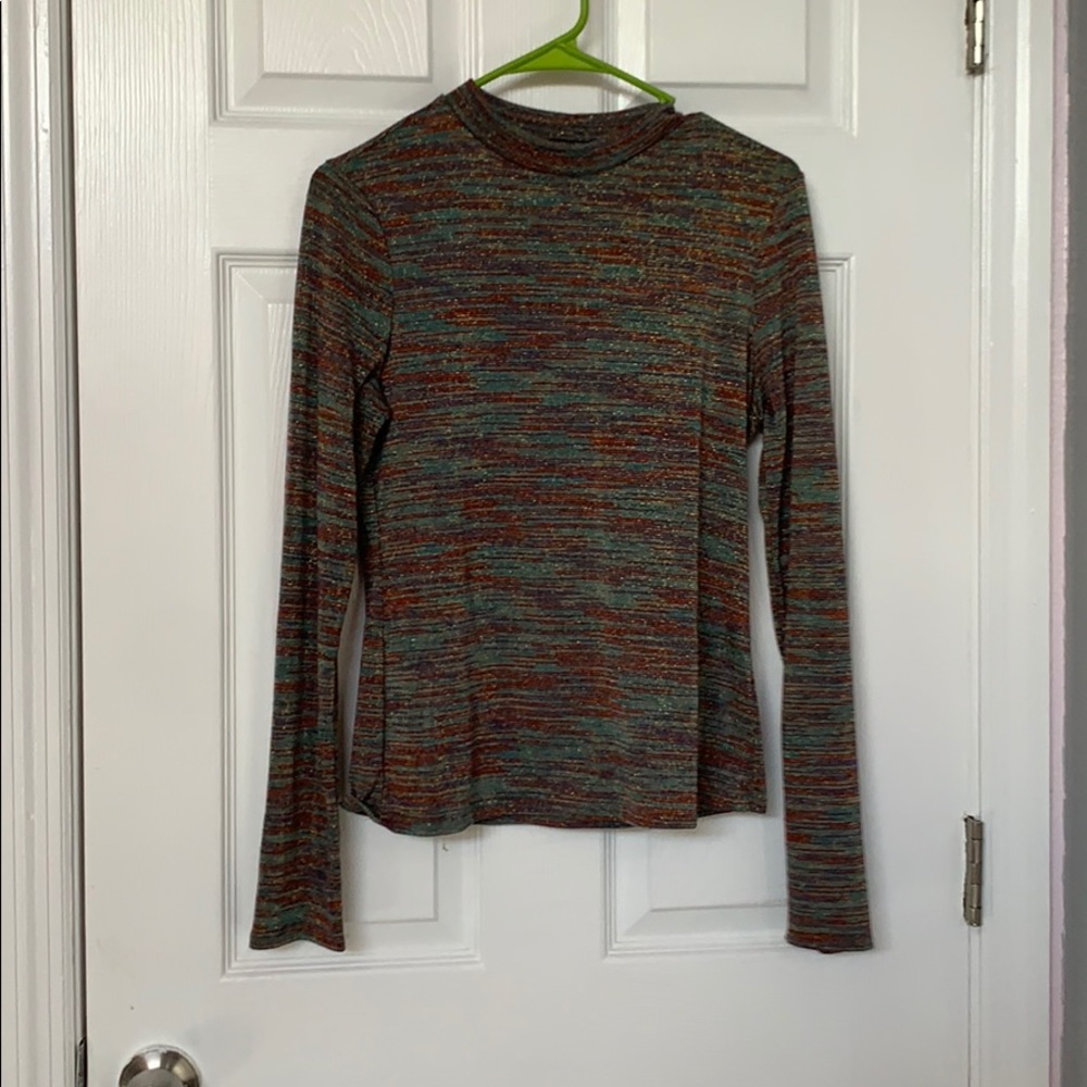 Mock neck forever 21 shirt